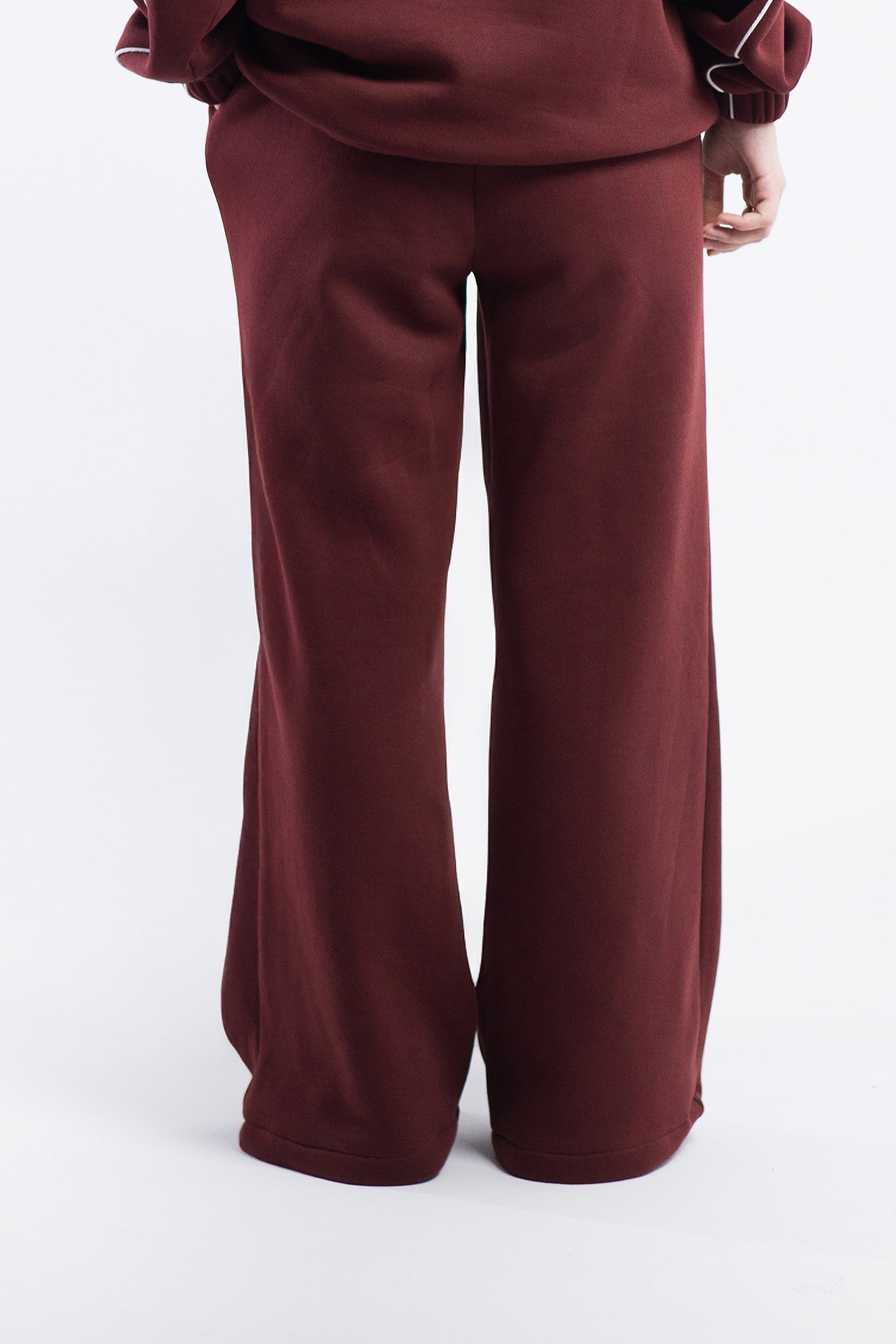 BURGUNDY SWEATPANTS