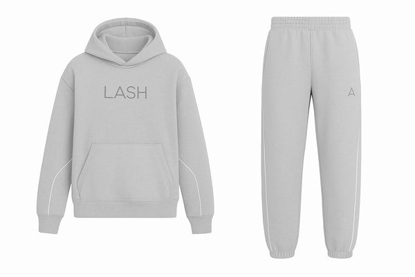 Gray Matching Set - Women